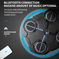 Vente en gros de jeu interactif pour enfants avec musique de boxe intelligente éclairée par LED Équipement d'entraînement de cible de boxe intelligent de haute qualité