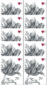 แสตมป์คลาสสิกของสหรัฐอเมริกา รูปเค้กแต่งงานปี 1998 ของลุงแซม ปี 2014 จำนวน 5 แผ่น 100 ชิ้น เหมาะสำหรับการสะสม - Product Image 3