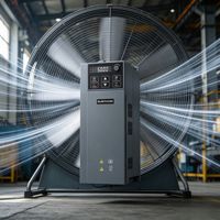 Variador de Frecuencia Variable (VFD) de 1.5KW 2HP de Alta Eficiencia, Trifásico, 380V - 480V, para Control de Velocidad de Motor de Bomba de Agua Solar