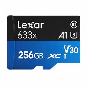 Carte mémoire flash <span class=keywords><strong>Lexar</strong></span> <span class=keywords><strong>633X</strong></span> originale 32 Go 64 Go 128 Go 256 Go Classe 10 U3 pour caméra de tableau de bord et stockage d'appareil photo - Product Image 2