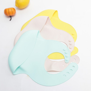 SANS BPA De Qualité Alimentaire FDA Étanche Facilement <span class=keywords><strong>Ramasse</strong></span>-<span class=keywords><strong>miettes</strong></span> Conception Fille et Garçon Bébé Bavoirs En Silicone - Product Image 3