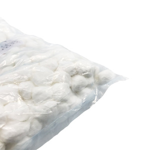 Bolas de algodón hemostáticas dentales, paquete de 500g, no esterilizadas, bolas de algodón absorbentes desechables, aptas para uso cosmético. - Product Image 3
