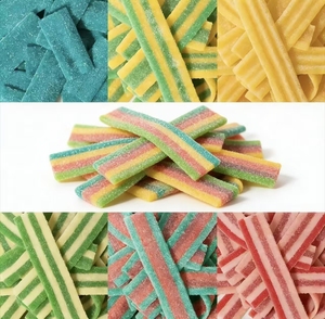 Direct Sales Wholesale OEM Chinese Sour Candy Fruity Gummy Candy Customizable <strong>Packaging</strong> Bag Halal <strong>Sweets</strong> - Product Image 2