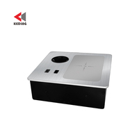 NOUVEAU ARRIVÉ Offre Spéciale Desktop Plug & Socket Charger 15w Wireless Charging Fast Charging Office Home Mini Socket Type C USB