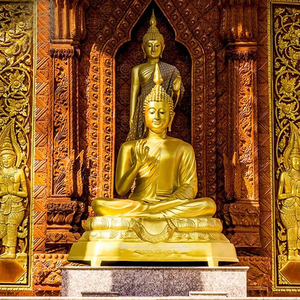 Patung <span class=keywords><strong>Buddha</strong></span> Thailand Antik Perunggu Besar Ukuran Asli untuk Dijual - Product Image 1