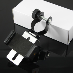 Soporte metálico para teléfono, accesorios para observación de aves, cámara y telescopio, MF004, tamaño pequeño - Product Image 1