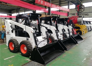 Chargeur sur pneus JH45 polyvalent toutes saisons avec moteur hydraulique puissant et accessoires adaptables pour la construction - Product Image 6