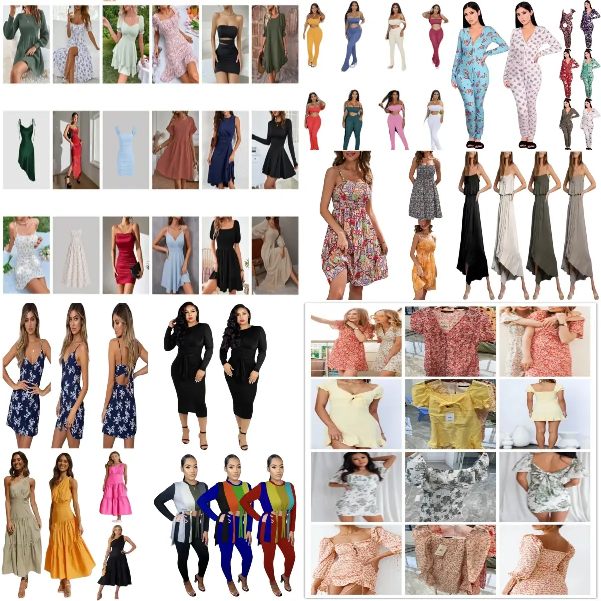 2023 Summer Clothes Women's Dress Sleeveless Elegant Casual Maxi Dress Ladies