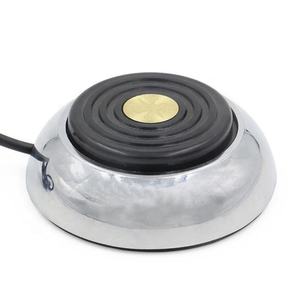 DAYSHOW dövme makinesi ayak Pedal anahtarı paslanmaz çelik yuvarlak dövme ayak pedalı ekipman güç kaynağı aksesuarları - Product Image 4