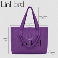 Sac à bandoulière en tricot pour usage quotidien, avec logo personnalisé et poignées courtes, pour les détaillants de mode et les collections d'accessoires féminins