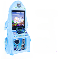 Fusée étoilée pour enfants à pièces machine de jeu vidéo moins chère vente de machine d'arcade