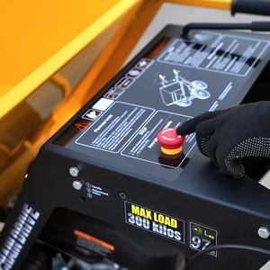 Austter gas xăng 4x4 Xe cút kít bánh xe barrow <span class=keywords><strong>Mini</strong></span> <span class=keywords><strong>Dumper</strong></span> xe tải với tuv-rheinland CE-MD/EMC - Product Image 4