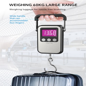 SNEDA USB Wiederaufladbare Digitale Handwaage aus Edelstahl 304, Tragbare Elektronische Waage für Zuhause, Versand, Angeln und Reisen - Product Image 3