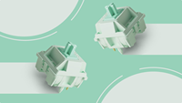 Akko Botany Switch Akko Interrupteurs pré-lubrifiés pour clavier ergonomique Interrupteurs interchangeables à chaud