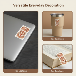 Custom die-cut sticker printing, adhesive waterproof vinyl PVC logo design cartoon stickers - Product Image 2