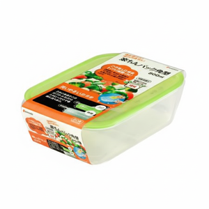 Inomata 850ml contenitore rettangolare verde per alimenti - Product Image 1