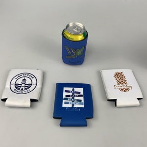 Custom OEM Neoprene Thermal Insulated Sublimation Printed Stubby Holder <b>Can</b> <b>Cooler</b> Sleeve for Beer with Logo - Product Image 4