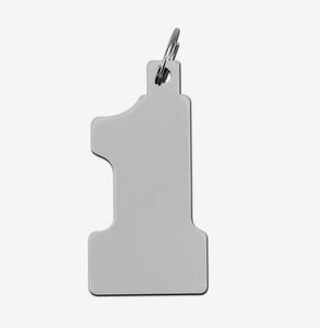 Porte-clés en aluminium personnalisé avec logo, plaque <span class=keywords><strong>d</strong></span>'identification pour chien, porte-clés promotionnel en métal, ensemble gravé sur mesure, vente en gros en vrac - Product Image 1
