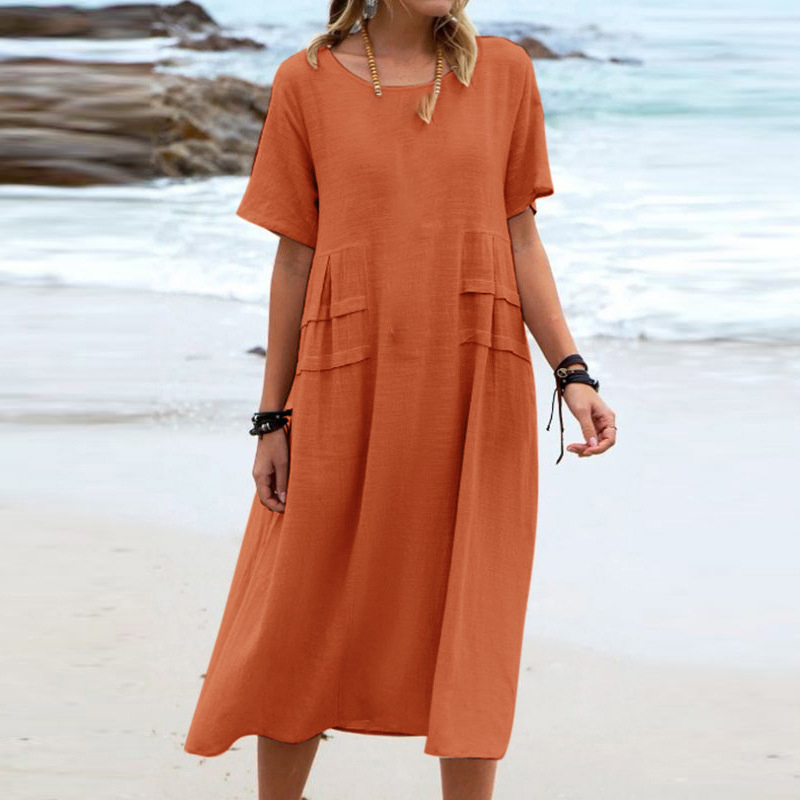 robe en lin fabrication italienne