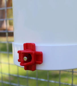 Tubería cilíndrica de PVC para aves de corral, <span class=keywords><strong>agua</strong></span> potable para pollos, aves, animales, bricolaje - Product Image 6