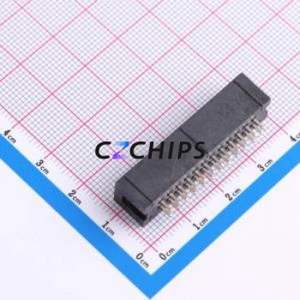 Original-nouveau HX JN2.54-2x12P ZZ H8.9 composant de trou traversant (THT),P = 2.54mm puce de circuit intégré PMIC - Product Image 2