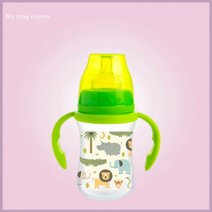 Suministro directo de fábrica Biberón de alta calidad sin BPA de 250/320ml hecho de silicona y PP para recién nacidos - Product Image 1