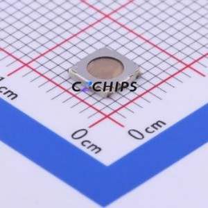 EVQPLFA08 Tactile Switch SMD,4.9x4.9mm Switch Single Pole Single Throw Round Button 1.6N Vertical Mount - Product Image 1