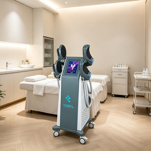 Appareil de tonification magnétique vertical <span class=keywords><strong>EMSZero</strong></span> à quatre poignées, massage haute fréquence, améliore la forme physique et soulage la fatigue - Product Image 1