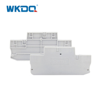 D-JPTTB4 4 mm2 Soft Wire Din Rail Push in Terminal Block End abdeckung