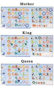 CE <span class=keywords><strong>certificado</strong></span> CPC EN71 rompecabezas educativo temprano libro del alfabeto niños aprendiendo palabras en inglés para niños de 2 a 4 años Aprendizaje de bebés - Product Image 5