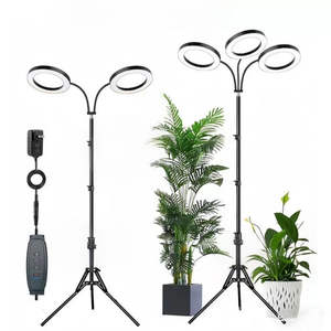 LED Grow Light Plant Glow Lights Dimmable Timer Grow Lights Indoor Plant 8W <b>Small</b> Plant <b>Table</b> Light for Succulents Green Plants - Product Image 1