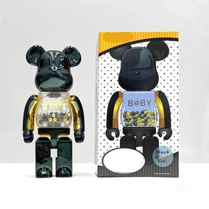 Bearbrick 400% Oso Violento, Girasol de Van Gogh, Conejo, Estrella, Luna, Cielo, Adorno, Juguete de Moda - Product Image 1