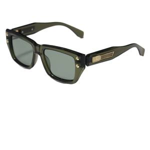 Gafas de sol polarizadas con montura cuadrada Jw 6007p para hombre, montura de plástico y metal negra, protección UV400, gafas de sol para exteriores. - Product Image 4