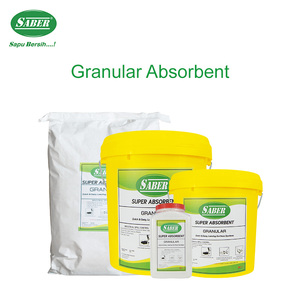 Gránulos absorbentes SABER Super Absorbent 30, económicos y naturales, para la cobertura de derrames en áreas grandes. - Product Image 4