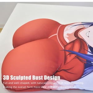 כיסוי לכרית גוף דאקימאקורה בהדפס סובלימציה דו-כיוונית משודרג, מותאם אישית על ידי יצרן OEM, עם הדפס אנימה תלת-ממדי. - Product Image 3