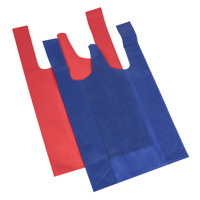Offre spéciale en Amérique sac réutilisable pliable Shopping pp gilet non tissé sac non tissé