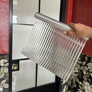 فيلم زجاجي ثلاثي الأبعاد عالي الجودة من سوليت PET بتأثير قوس قزح طويل، ملصق شفاف لتعديل الأبواب المنزلقة - Product Image 1