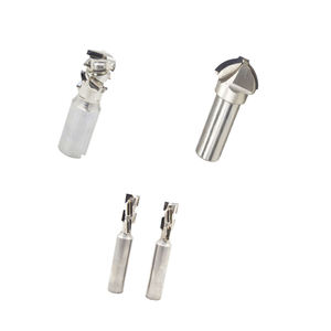 1+1 2+2 3+3 PCD <b>Router</b> Bit Size Diamond Planner Customized Milling Cutter for Woodworking CNC Controlled End Mill - Product Image 1
