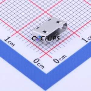 U-F-M5DS-W-7 USB Connector SMD Connector ( Connector Type: Micro-B )( Protocol Standard: USB 2.0 )( Gender: Female ) - Product Image 1