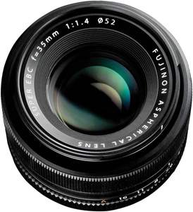 Objectif standard Fujifilm XF35mmF1.4 R APS-C avec un angle de vue de 44,2 degrés - Product Image 2
