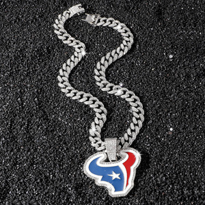 Collier pendentif tête de bœuf hip-hop populaire, plaqué or et argent, style punk urbain, pour hommes, bijoux de mode, vente en gros - Product Image 2