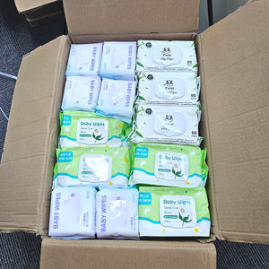Campione Gratuito Salviettine <span class=keywords><strong>Umidificate</strong></span> per Neonati all'Ingrosso - Usa e Getta, Biologiche, in Tessuto Non Tessuto, Antibatteriche, Extra Morbide, 80 Pezzi, Senza Profumo, per la Pulizia, Ecologiche - Product Image 2