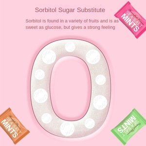 Bonbons à la menthe en vrac durs de qualité supérieure 10 types-Saveur fruitée rafraîchissante, emballage durable avec logo personnalisé pour la réception de l'hôtel - Product Image 2
