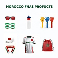 Drapeau personnalisé Gahumi 2026 Canada Mexique USA Football Maroc Fans, 90x150cm, promotionnel, à suspendre, approvisionnement direct usine fiable