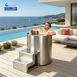 Venta de Baños de Hielo para Recuperación Deportiva de Fábrica China, Barril de Inmersión Fría, Enfriador de Inmersión Fría de 1hp para Gimnasio y <span class=keywords><strong>Spa</strong></span> - Product Image 1