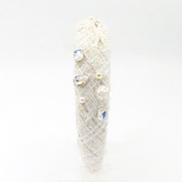 DREAM FASHION – Nouveauté : Élégante Robe Quotidienne en Tweed Couleur Unie avec Perles de Cristal Faite à la Main, Qualité Supérieure, OEM/ODM