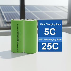 25C Hochleistungs-CBAK 26650HP 2,5Ah 48Wh 3,2V 2500mAh LiFePO4 Wiederaufladbare Zylindrische Lithium-Ionen-Batterie CE/ROHS-Zertifiziert - Product Image 1