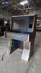Personalizado vacío Pog 595 <span class=keywords><strong>juego</strong></span> de habilidad gabinetes de madera pantalla plana Pog <span class=keywords><strong>LOL</strong></span> WMS550 gabinete de <span class=keywords><strong>juego</strong></span> pantalla táctil máquinas de juegos - Product Image 5