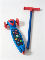 Monopattino per Bambini LS-303 con Tre Ruote, Design Leggero, Freno Posteriore, Carico Massimo 30kg