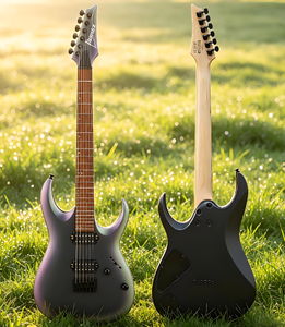 Guitarra Eléctrica Sólida RGA42EX de 24 Trastes con Puente Fijo y Configuración de Pastillas H-H, Modelo de Rendimiento Profesional para Música - Product Image 3